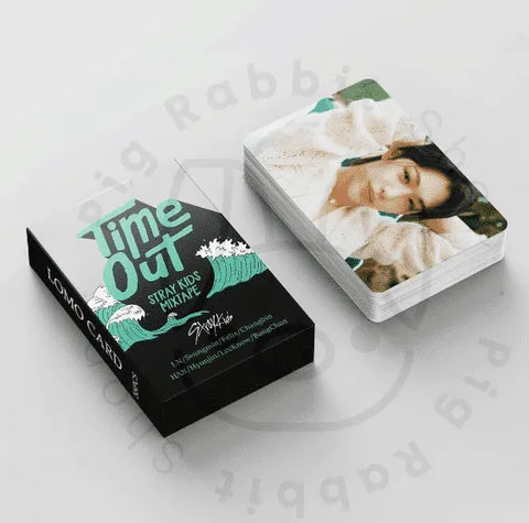 LOMOCARDS 54pcs STRAY KIDS Time Out - Pig Rabbit Shop Kpop store Spain