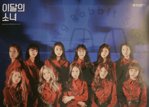 Loona - # [ a standard ] poster - Pig Rabbit Shop Kpop store Spain