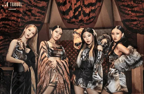 MAMAMOO 10th Mini album - Travel [ unit b ] poster - Pig Rabbit Shop Kpop store Spain