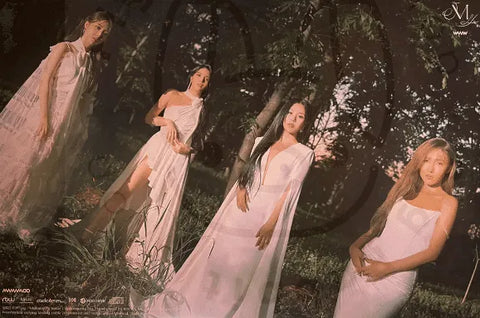 Mamamoo mini album vol.11 – WAW [ c ] poster - Pig Rabbit Shop Kpop store Spain