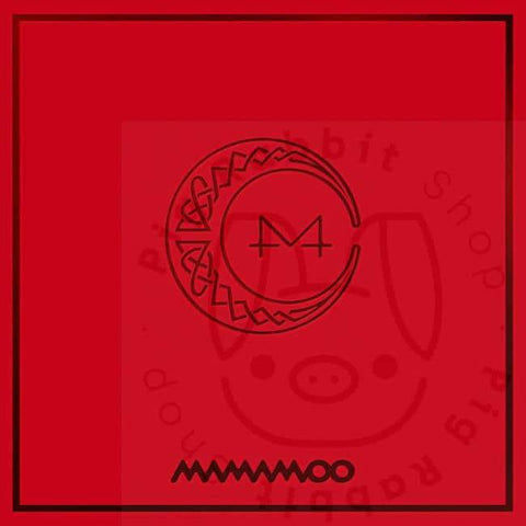 MAMAMOO Mini Album Vol.7 - RED MOON - Pig Rabbit Shop Kpop store Spain