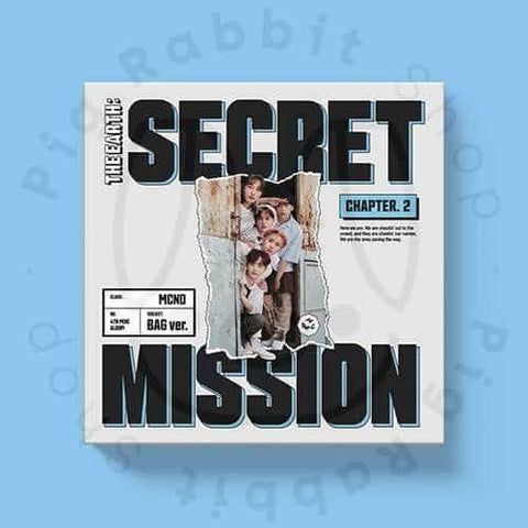 MCND Mini Album Vol. 4 - THE EARTH: SECRET MISSION Chapter. 2 - Pig Rabbit Shop Kpop store Spain