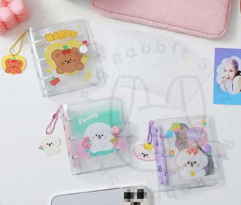 Mini Archivador 3 anillas - Pig Rabbit Shop Kpop store Spain