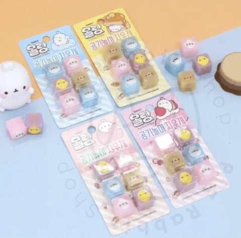 Mini Gomas Molang Better Together - Pig Rabbit Shop Kpop store Spain