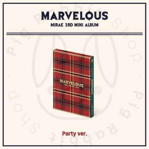 Mirae mini album vol. 3 - Marvelous - Pig Rabbit Shop Kpop store Spain