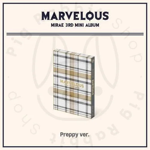 Mirae mini album vol. 3 - Marvelous - Pig Rabbit Shop Kpop store Spain