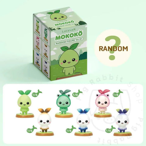 MOKOKO FIGURE RANDOM VER.01 - Pig Rabbit Shop Kpop store Spain