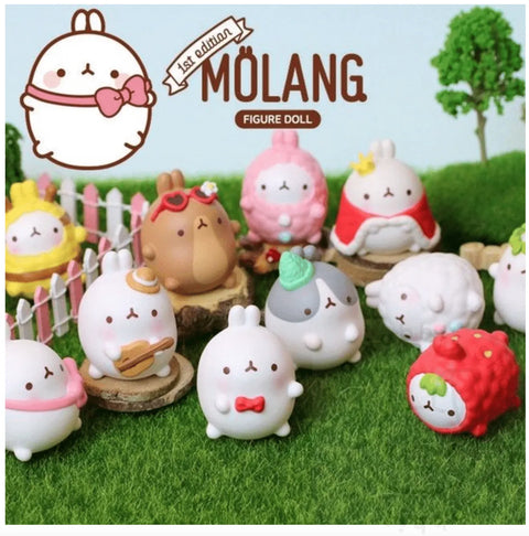 Molang Figura Vol.2 - Dress Up ( Aleatoria) - Pig Rabbit Shop Kpop store Spain