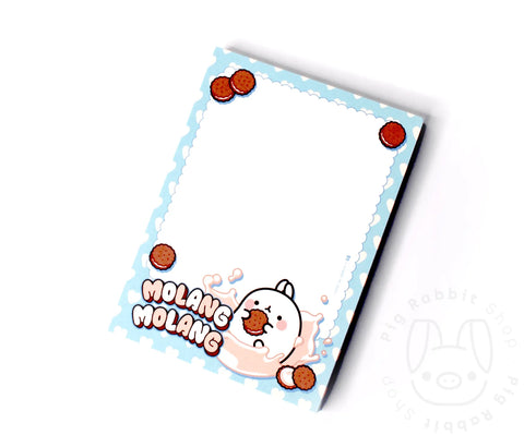 MOLANG GALLON CHOCOLAT NOTES - Pig Rabbit Shop Kpop store Spain