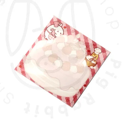 Molang memo pad cake - Pig Rabbit Shop Kpop store Spain
