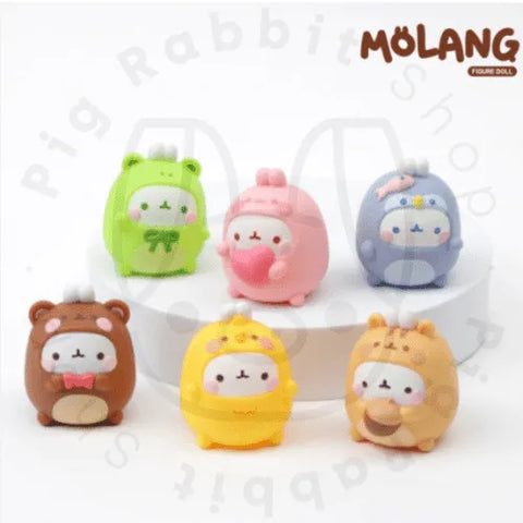 MOLANG RANDOM SQUISHY - Pig Rabbit Shop Kpop store Spain