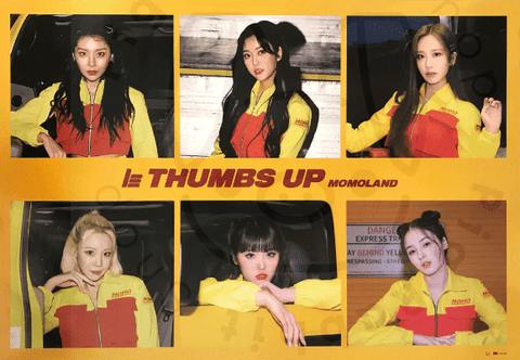 MOMOLAND Single Album Vol. 2 - Thumbs Up [ a ] poster - Pig Rabbit Shop Kpop store Spain