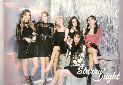 MOMOLAND Special Album - Starry Night [ a ] poster - Pig Rabbit Shop Kpop store Spain