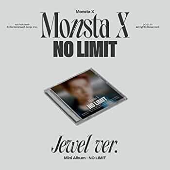 Monsta X mini album vol.10 - No limit [ jewel case ] - Pig Rabbit Shop Kpop store Spain