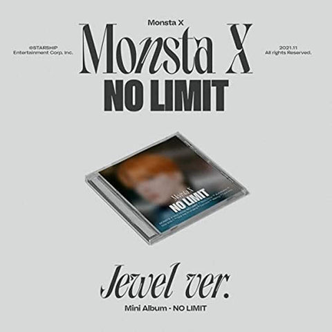 Monsta X mini album vol.10 - No limit [ jewel case ] - Pig Rabbit Shop Kpop store Spain