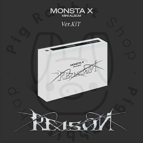 MONSTA X Mini Album Vol. 12 - REASON (Kit Ver.) - Pig Rabbit Shop Kpop store Spain