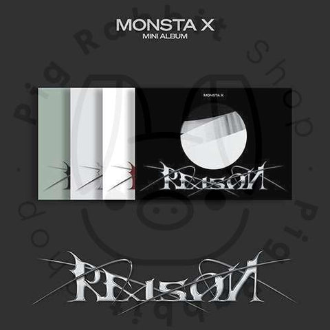 MONSTA X Mini Album Vol. 12 - REASON - Pig Rabbit Shop Kpop store Spain