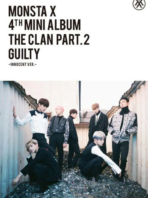 MONSTA X Mini Album Vol.4 [THE CLAN 2.5 PART.2 GUILTY] - Pig Rabbit Shop Kpop store Spain