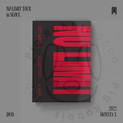 Monsta X - NO LIMIT TOUR IN SEOUL DVD - Pig Rabbit Shop Kpop store Spain