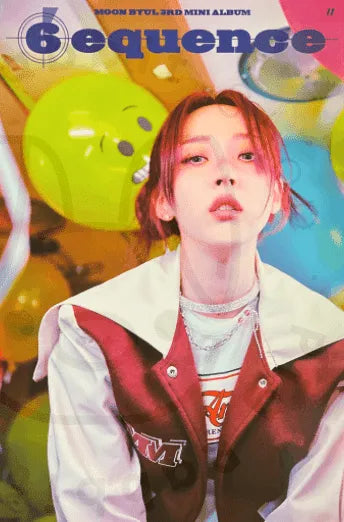 Moon Byul - 6equence [ a ] poster - Pig Rabbit Shop Kpop store Spain
