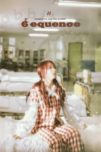 Moon Byul - 6equence [ b ] poster - Pig Rabbit Shop Kpop store Spain