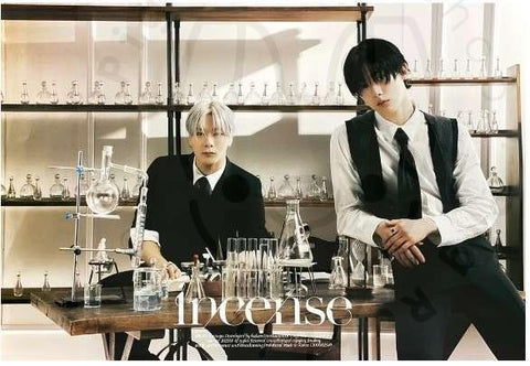 MOONBIN & SANHA 3RD MINI ALBUM [ INCENSE ] (IMPURE VER.) POSTER - Pig Rabbit Shop Kpop store Spain