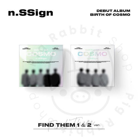 n.SSign DEBUT ALBUM - BIRTH OF COSMO - Pig Rabbit Shop Kpop store Spain