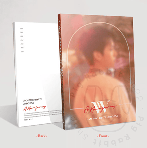 Nam Woohyun 3er Mini album- A New Journey - Pig Rabbit Shop Kpop store Spain