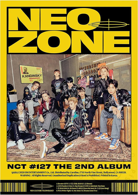 NCT 127 Album Vol.2 - NCT #127 Neo Zone - Pig Rabbit Shop Kpop store Spain