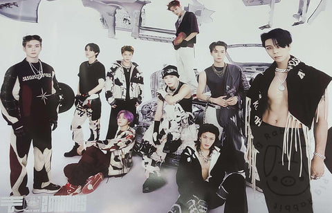 NCT 127 Album Vol. 4 - 질주 (2 Baddies) (Photobook Ver.) [ black ] poster - Pig Rabbit Shop Kpop store Spain