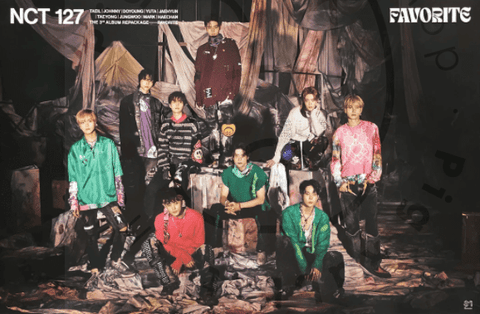 Nct 127 - Repackage Favorite [ catharsis ] poster - Pig Rabbit Shop Kpop store Spain