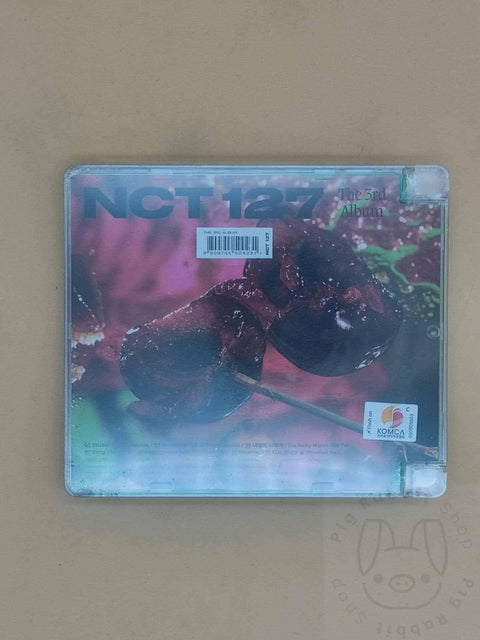 NCT 127 STICKER JEWEL CASE [TAEYONG VER] DAÑADO - Pig Rabbit Shop Kpop store Spain