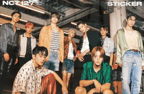 Nct 127 - Sticker [ Seoul city ] poster - Pig Rabbit Shop Kpop store Spain