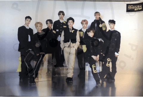 Nct 127 - Superhuman [ group ] poster - Pig Rabbit Shop Kpop store Spain