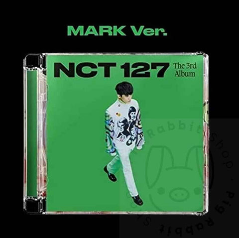 NCT 127 The 3rd Album - Sticker [ Jewel Case ] - Pig Rabbit Shop Kpop store Spain