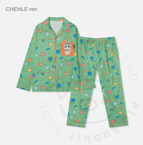 NCT DREAM CHENLE- Official CANDY Pajama Sleep Wear Long Sleeve and Pants + Photocard (XL) - Pig Rabbit Shop Kpop store Spain