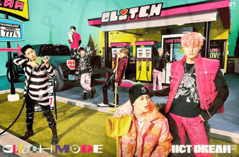 NCT DREAM – Glitch Mode [ Glitch A ] poster - Pig Rabbit Shop Kpop store Spain