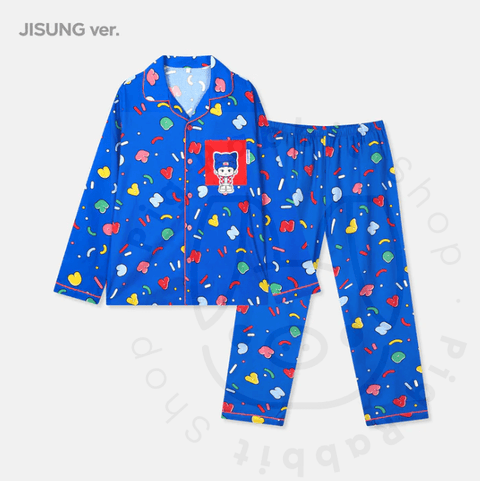 NCT DREAM JISUN- Official CANDY Pajama Sleep Wear Long Sleeve and Pants + Photocard (XL) - Pig Rabbit Shop Kpop store Spain