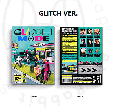 NCT DREAM The 2nd Album - Glitch Mode (Photobook Ver.) - Pig Rabbit Shop Kpop store Spain