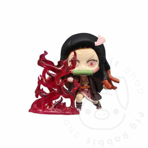 NEZUKO KAMADO FIGURA 7 CM KIMETSU NO YAIBA HOLD FIGURE - Pig Rabbit Shop Kpop store Spain