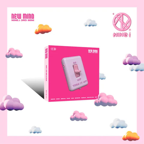 NINE.i The 3rd Mini Album - NEW MIND - Pig Rabbit Shop Kpop store Spain