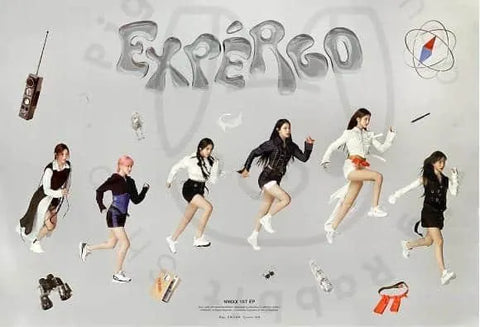 NMIXX 1ST EP ALBUM [ EXPERGO ] (VERSION B) POSTER - Pig Rabbit Shop Kpop store Spain
