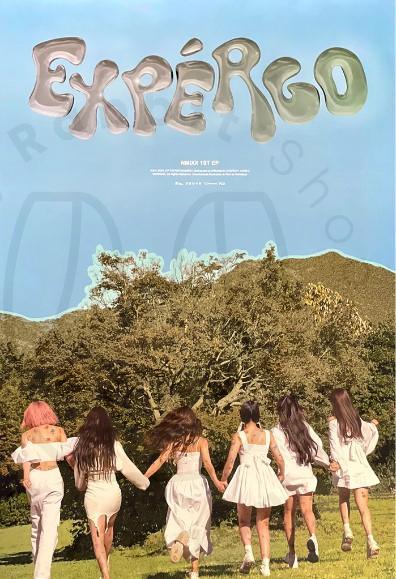 NMIXX 1ST EP ALBUM [ EXPERGO ] (VERSION C) POSTER - Pig Rabbit Shop Kpop store Spain