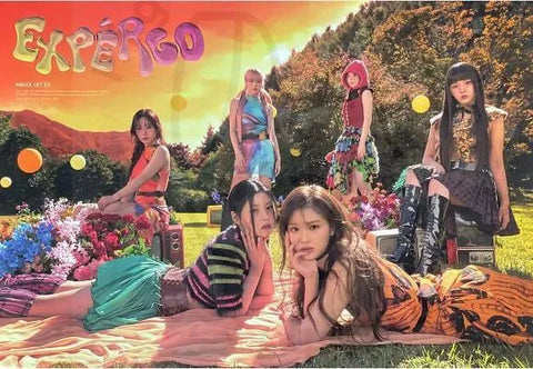 NMIXX 1ST EP ALBUM [ EXPERGO ] (VERSION D) POSTER - Pig Rabbit Shop Kpop store Spain