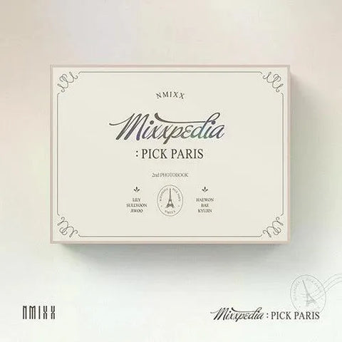 NMIXX 2nd PHOTOBOOK - MIXXPEDIA : PICK PARIS - Pig Rabbit Shop Kpop store Spain