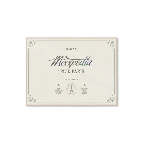 NMIXX 2nd PHOTOBOOK - MIXXPEDIA : PICK PARIS - Pig Rabbit Shop Kpop store Spain