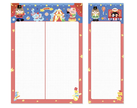 NOTES 2 PIECES CIRCUS - Pig Rabbit Shop Kpop store Spain