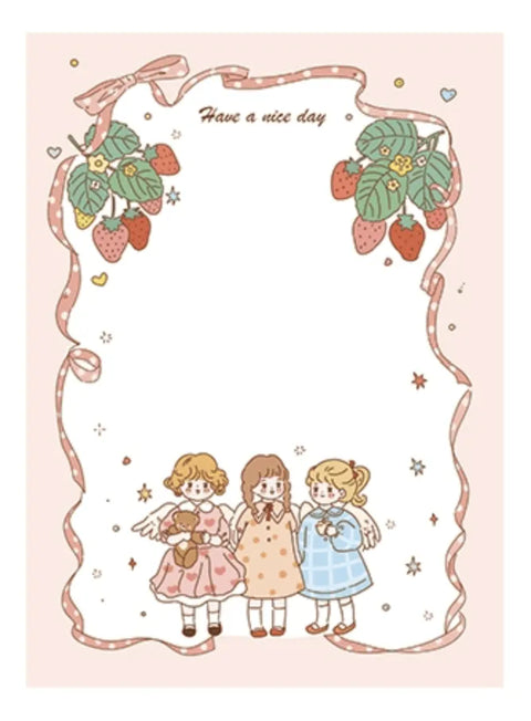 NOTES HAVE A NICE DAY - Pig Rabbit Shop Kpop store Spain