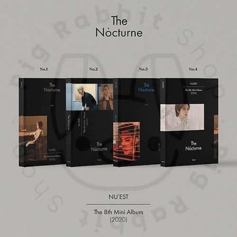 NU'EST Mini Album Vol.8 - The Nocturne - Pig Rabbit Shop Kpop store Spain
