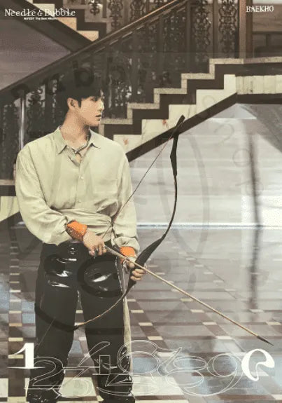 NU'EST - Needle & Bubble (Limited Edition) [ Baekho ] poster - Pig Rabbit Shop Kpop store Spain